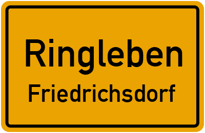 Straßenverzeichnis Ringleben Friedrichsdorf