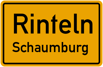 Straßenverzeichnis Rinteln Schaumburg