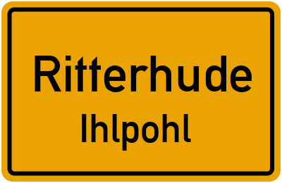 Straßenverzeichnis Ritterhude Ihlpohl