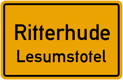 Straßenverzeichnis Ritterhude Lesumstotel