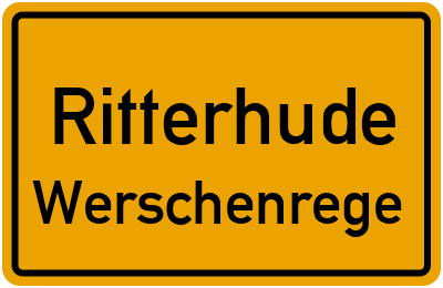 Straßenverzeichnis Ritterhude Werschenrege
