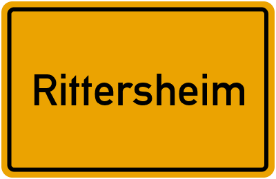 Rittersheim in Rheinland-Pfalz