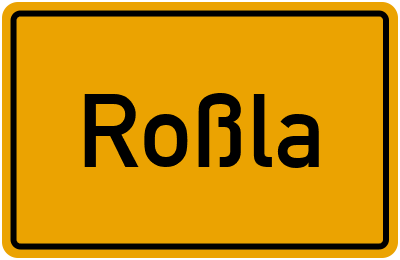 Roßla in Sachsen-Anhalt