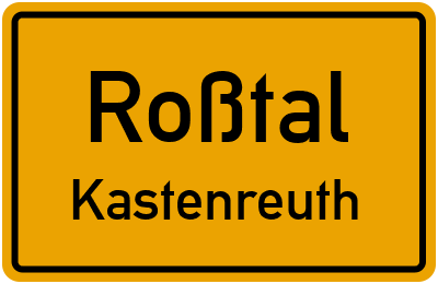 Straßenverzeichnis Roßtal Kastenreuth