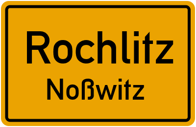 Straßenverzeichnis Rochlitz Noßwitz