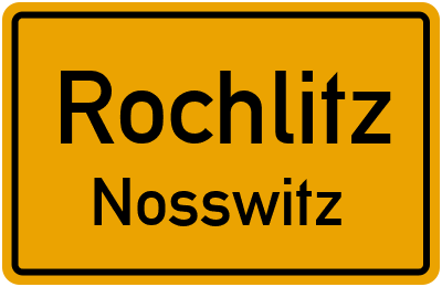 Straßenverzeichnis Rochlitz Nosswitz