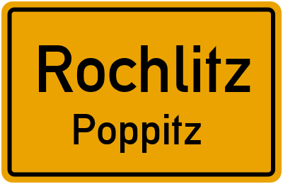 Straßenverzeichnis Rochlitz Poppitz