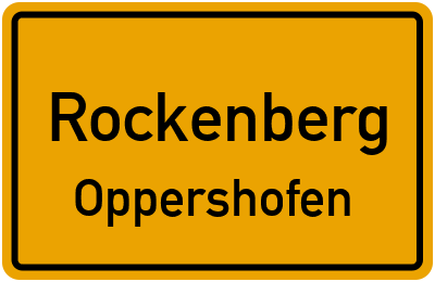 Straßenverzeichnis Rockenberg Oppershofen