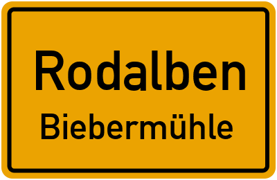 Straßenverzeichnis Rodalben Biebermühle