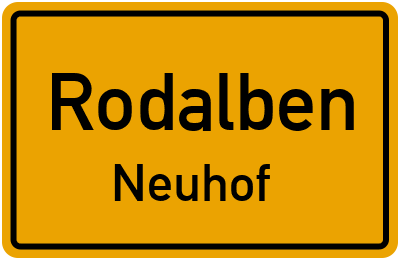 Straßenverzeichnis Rodalben Neuhof