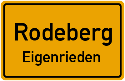 Straßenverzeichnis Rodeberg Eigenrieden