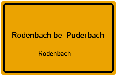Straßenverzeichnis Rodenbach bei Puderbach Rodenbach