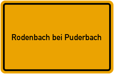Rodenbach bei Puderbach