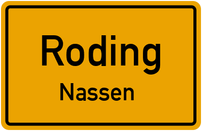 Straßenverzeichnis Roding Nassen
