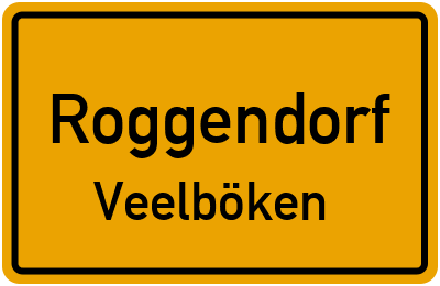 Straßenverzeichnis Roggendorf Veelböken
