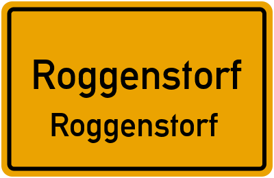 Straßenverzeichnis Roggenstorf Roggenstorf