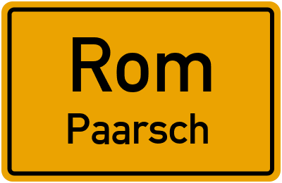 Straßenverzeichnis Rom Paarsch