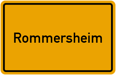 onlinestreet Branchenbuch für Rommersheim