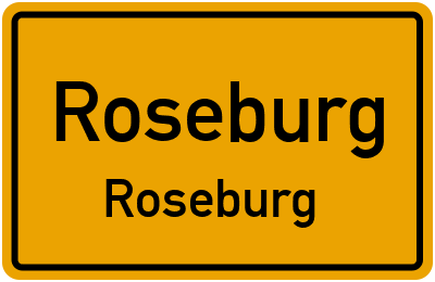 Straßenverzeichnis Roseburg Roseburg