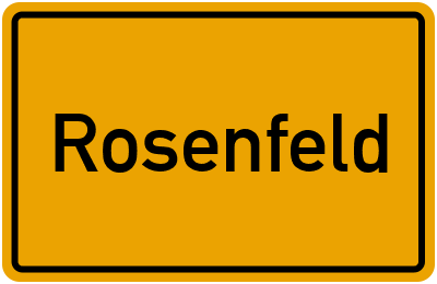 Wo liegt Rosenfeld?