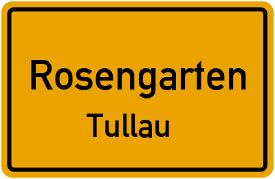 Straßenverzeichnis Rosengarten Tullau