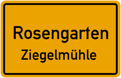 Straßenverzeichnis Rosengarten Ziegelmühle