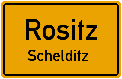 Straßenverzeichnis Rositz Schelditz
