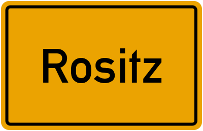 Rositz in Thüringen