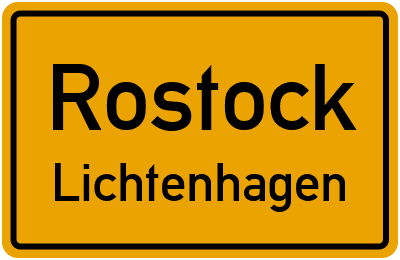 Straßenverzeichnis Rostock Lichtenhagen