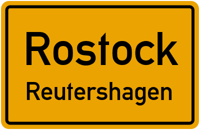 Straßenverzeichnis Rostock Reutershagen
