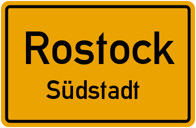 Straßenverzeichnis Rostock Südstadt