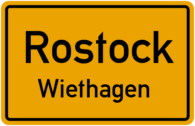 Straßenverzeichnis Rostock Wiethagen
