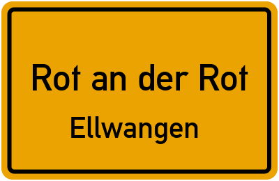 Straßenverzeichnis Rot an der Rot Ellwangen