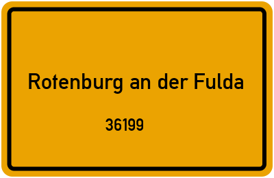 36199 Rotenburg an der Fulda