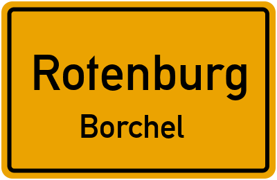 Straßenverzeichnis Rotenburg Borchel