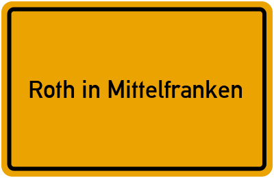 Branchenbuch Roth in Mittelfranken, Bayern