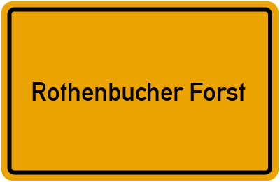 Rothenbucher Forst
