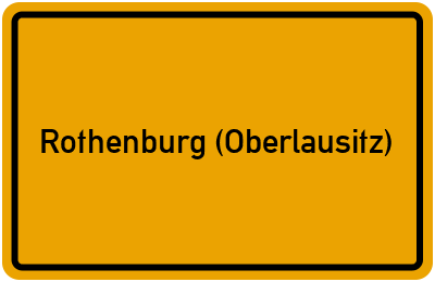 Rothenburg (Oberlausitz) in Sachsen