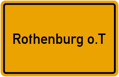Branchenbuch Rothenburg o.T., Bayern