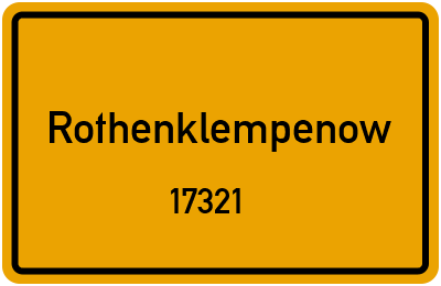 17321 Rothenklempenow