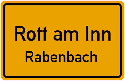 Straßenverzeichnis Rott am Inn Rabenbach