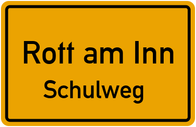 Straßenverzeichnis Rott am Inn Schulweg