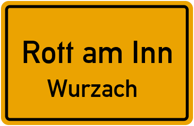 Straßenverzeichnis Rott am Inn Wurzach