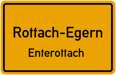 Straßenverzeichnis Rottach-Egern Enterottach