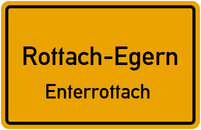 Straßenverzeichnis Rottach-Egern Enterrottach