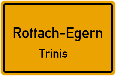 Straßenverzeichnis Rottach-Egern Trinis