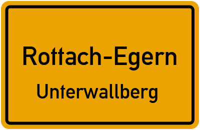 Straßenverzeichnis Rottach-Egern Unterwallberg