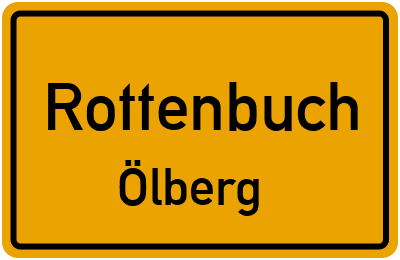 Straßenverzeichnis Rottenbuch Ölberg