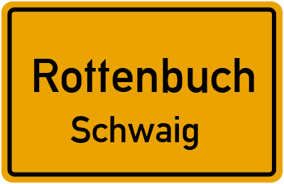 Straßenverzeichnis Rottenbuch Schwaig