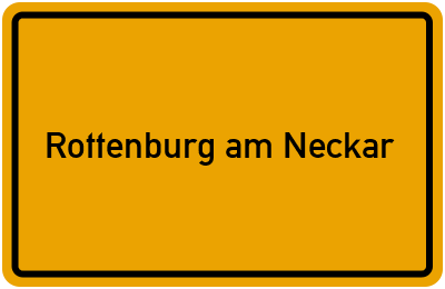 Branchenbuch Rottenburg am Neckar, Baden-Württemberg